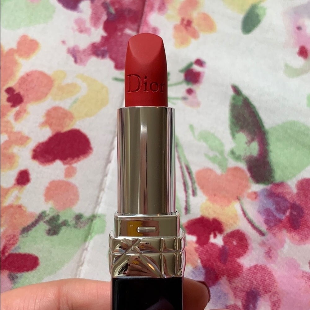 💄 Rouge dior lipstick!! In #999 matte